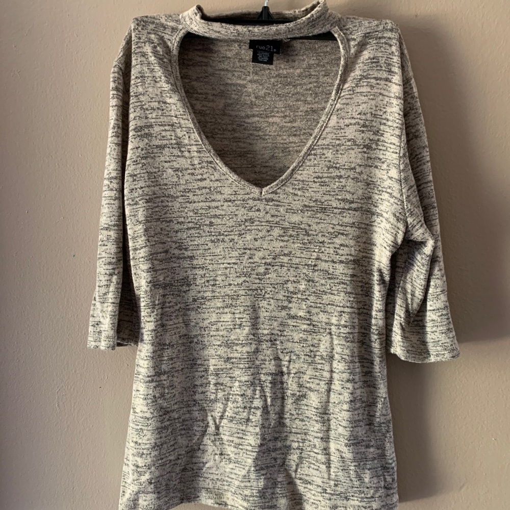 Rue21 Quarter-sleeve Top
